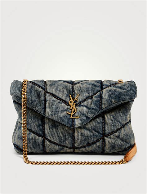 ysl tote bag small|ysl denim tote.